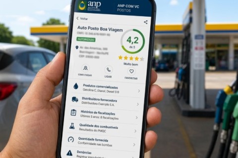 Aplicativo da ANP permite consultar a qualidade dos postos de combustíveis em Foz