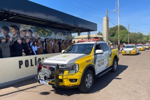 14º BPM comemora seu 40° aniversário com homenagens a lideranças locais