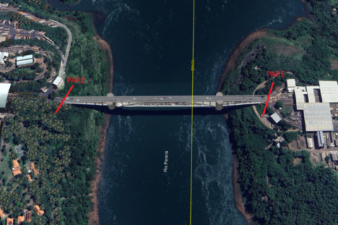 Ponte da Amizade terá interdição total de 1 hora na próxima terça-feira (2)