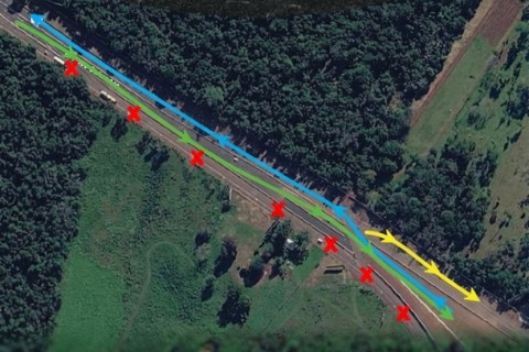 Vai passar pela BR-469? Novo desvio começa nesta quarta e altera o trânsito